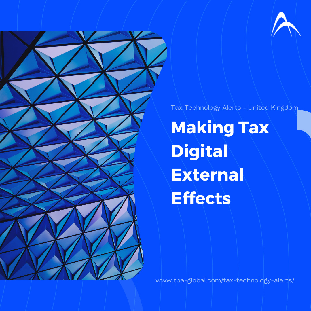 Making Tax Digital External Effects