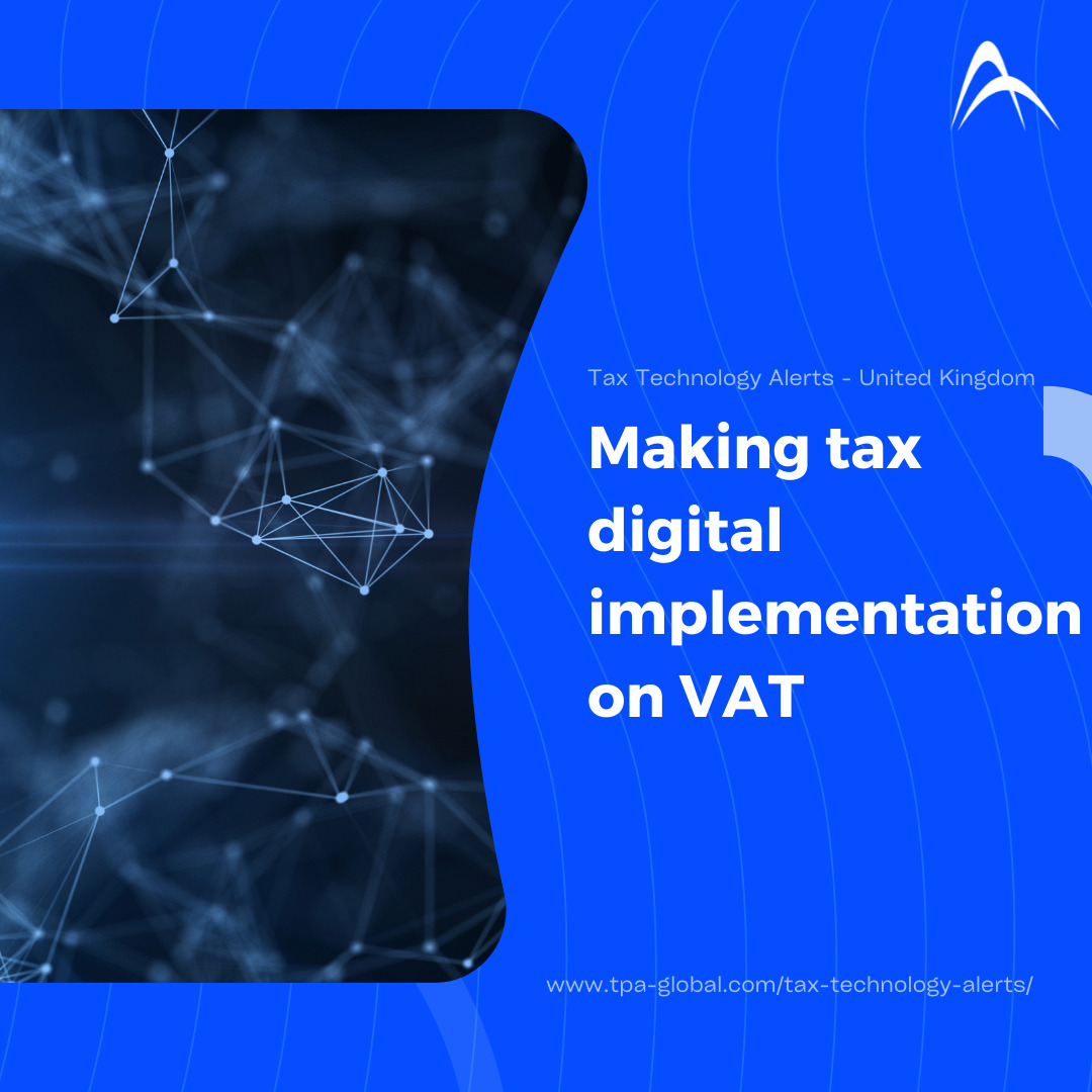 Making Tax Digital Implementation on VAT
