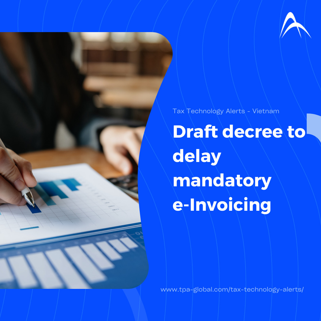 Draft decree to delay mandatory e-Invoicing