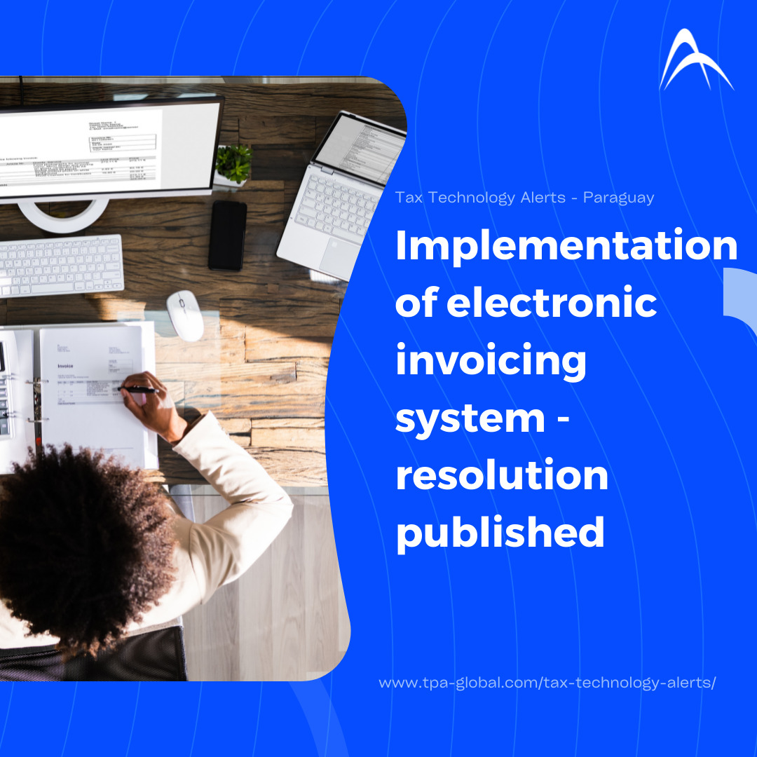 Implementation of electronic invoicing system – resolution published