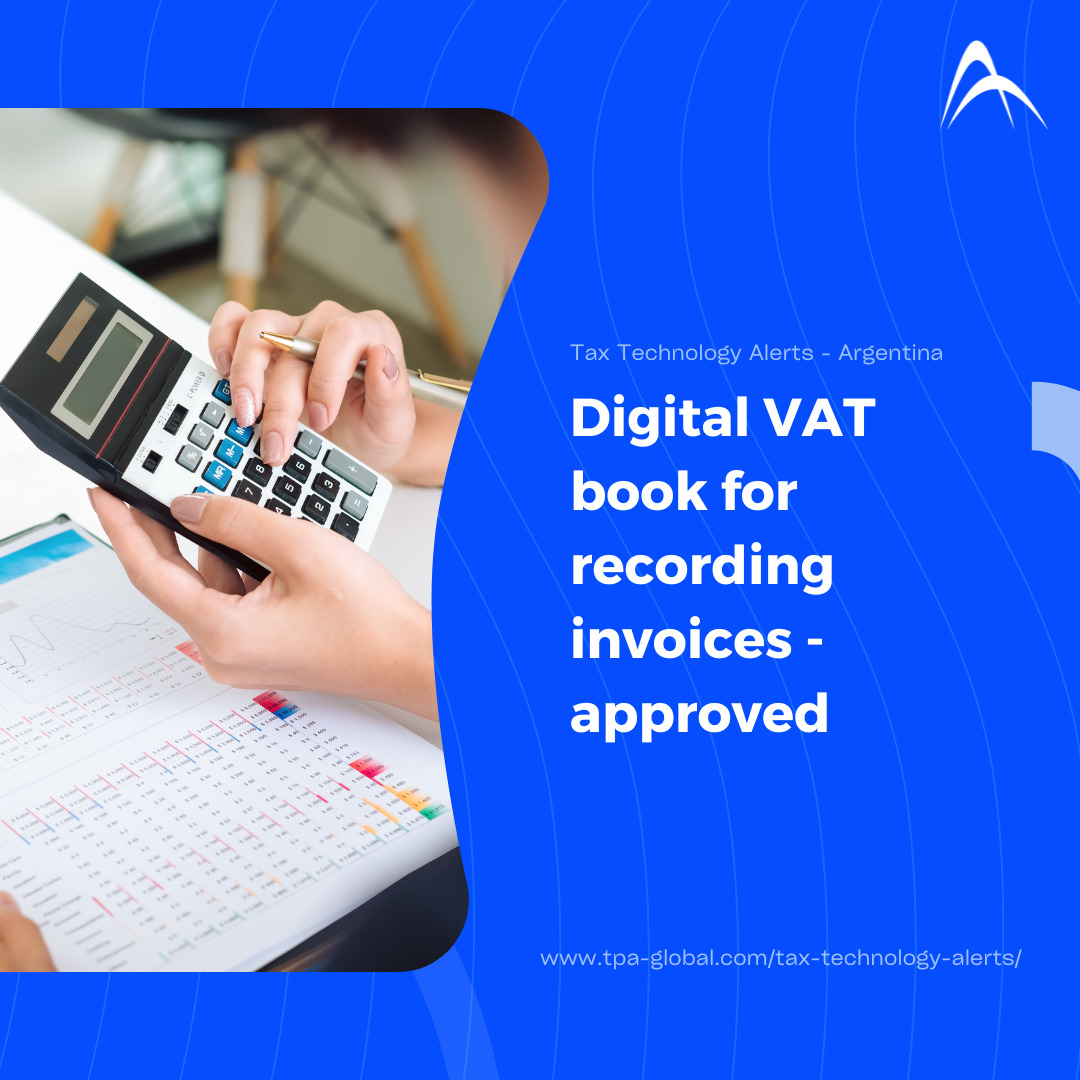 Digital VAT book for recording invoices – approved
