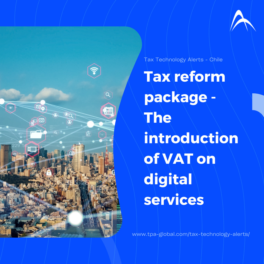 Tax reform package – The introduction of VAT on digital services