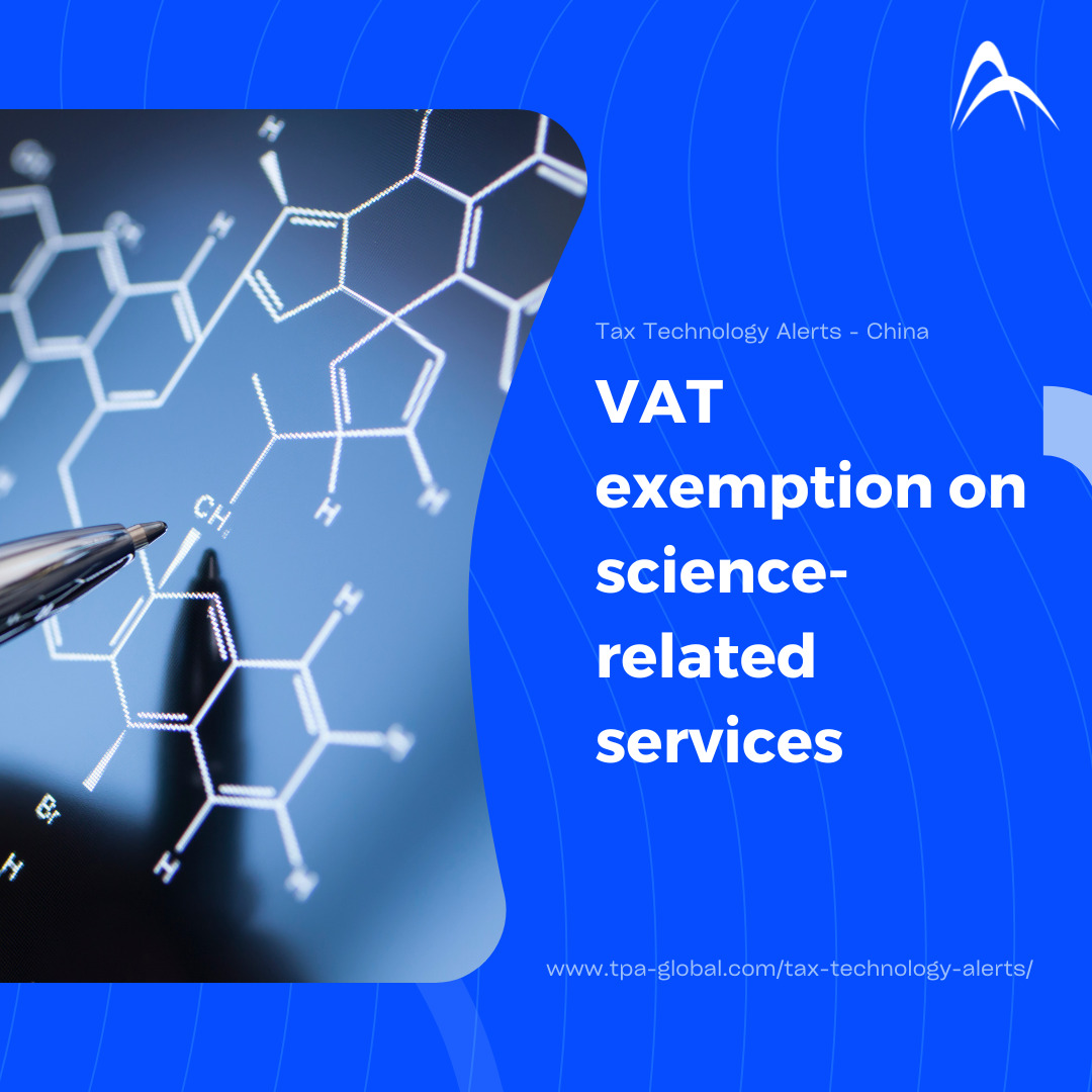 VAT Exemption on Science-related Services