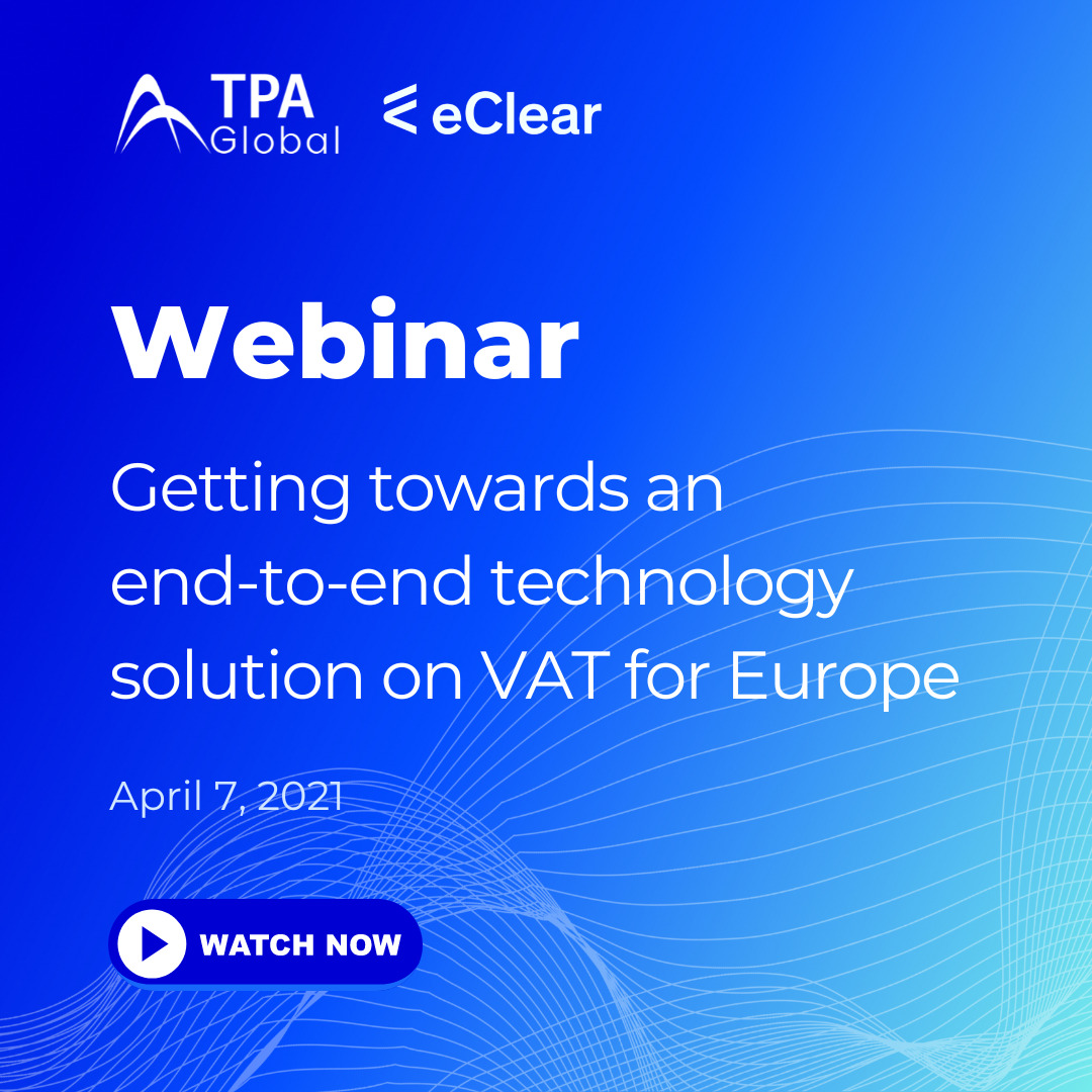 Getting towards an end-to-end technology solution on VAT for Europe
