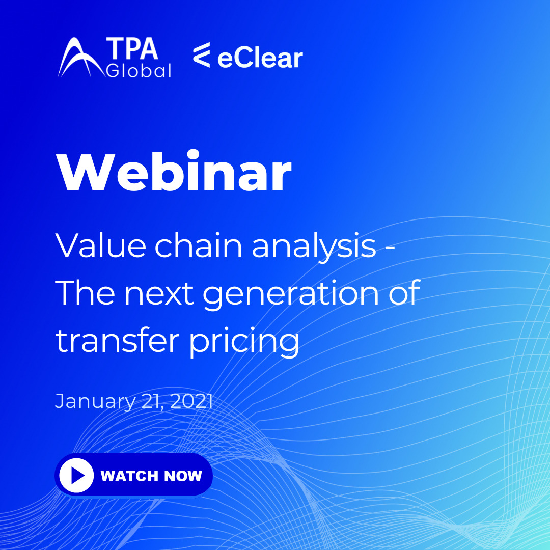 Value chain analysis - The next generation of transfer pricing