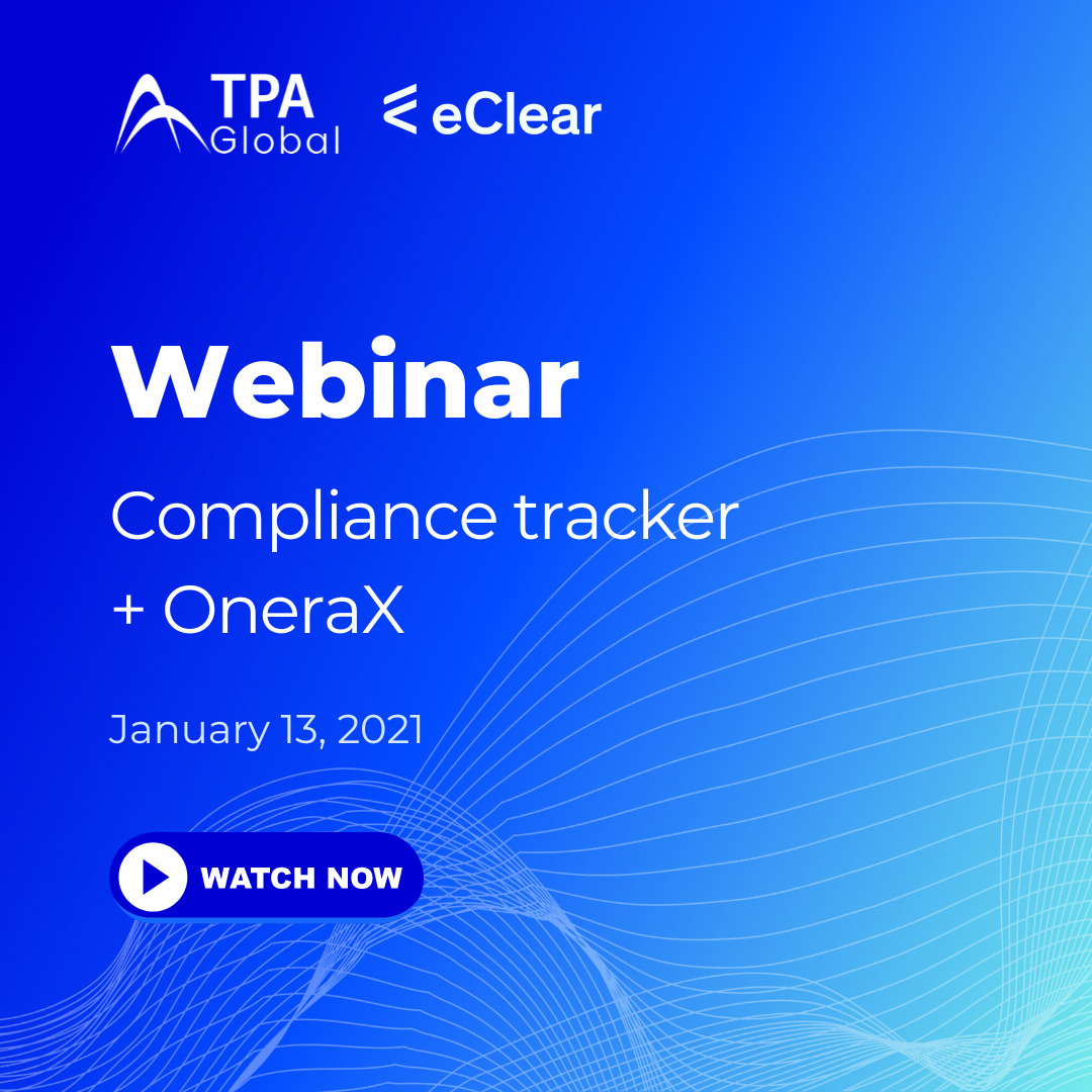 Compliance tracker + OneraX