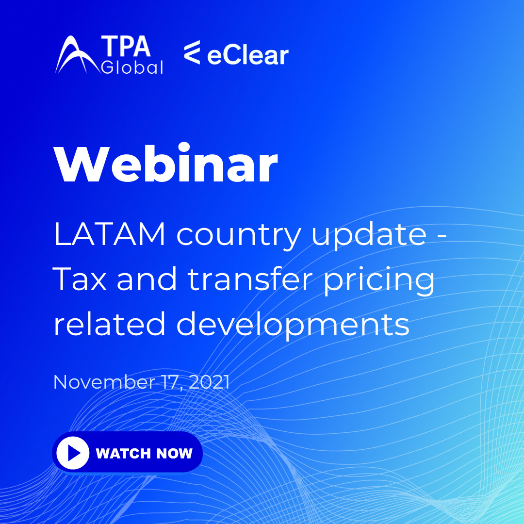 LATAM country update - Tax and transfer pricing related developments