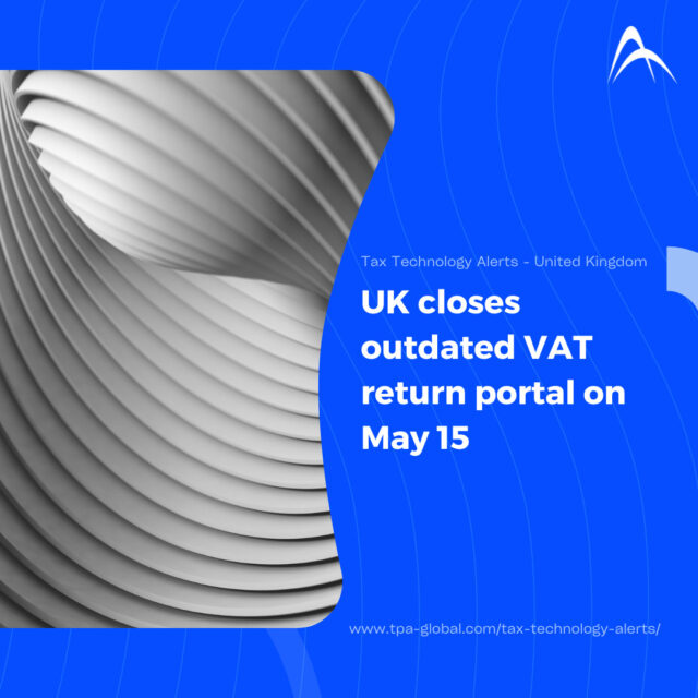 UK closes outdated VAT return portal on May 15, 2023