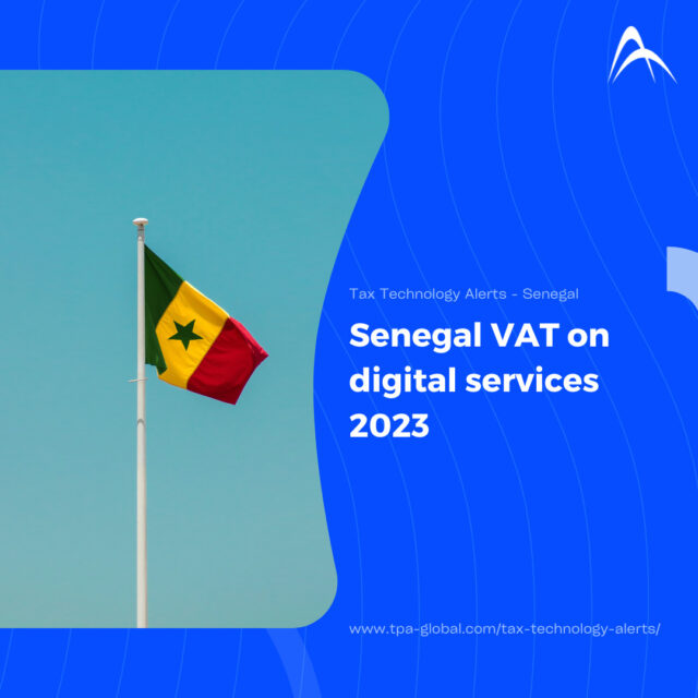 Senegal VAT on digital services 2023